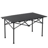 Portable Folding Camping Table, Ultralight Collapsible Table Outdoor Camp Table for Travel Hiking 14415084