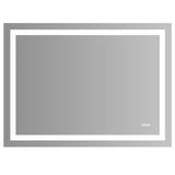 LED Bathroom Mirror 48x 36 Inch with lights, anti-Fog & Dimming Led Bathroom Vanity Mirror W134070938