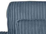 Modern Corduroy Loveseat with 2 Throw Pillows, Soft Double Seat Sofa for Cozy Living Spaces, Ribbed 28375997