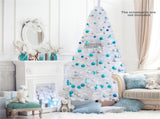 8 Feet White Christmas Tree 01440023