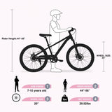 ZUKKA Mountain Bike,20 Inch MTB for Boys and Girls Age 7-10 Years,Multiple Colors W1019P145184