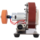 Mini Electric Belt-Sander Knife-Sharpener Sanding Machine 96W, Small Bench Grinder Kit 7 Speed W465P289771