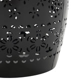 RUBY12" SIDE TABLE -BLACK N770P182376B