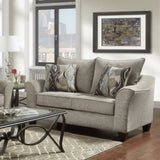 Camero Fabric 4-piece Neutral Textured Living Room sofa set T2574P195793