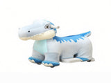 Blue 6V Electric Kids Ride On Animal Toy Tyrannosaurus Dinosaur with Music, Forward Movement for 65871283