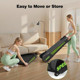 Walking Pad with Incline 5%, Treadmill with APP/Remote Control, 300lbs Capacity Running Machine, 97474005