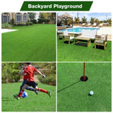 ZNTS Realistic Synthetic Artificial Grass Mat 65x 3ft with 3/8" grass blades height Indoor Outdoor Garden 49982071