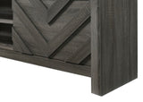 1pc Rustic Geometric Design Contemporary Traditional Interiors Entertainment Console TV Stand Living B2741P295484