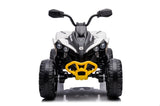 ZNTS Kids ATV 24V, Licensed BRP Can-am Two Seater Ride on Cars for Kids w/ 4x200W Powerful Motor, W2058P211235