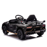 ZNTS 12V Kids Ride On Car W/Parents Remote Control,Licensed Lamborghini Aventador Xago,Hydraulic pressure W1396P184347