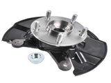 Front Left Driver Side Steering Knuckle & Hub Bearing Assy Replacement for Honda Civic 2012 1.5L 02037974