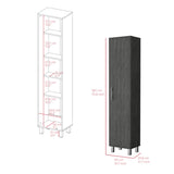 Storage Cabinet Buccan, Laundry, Smokey Oak B092142829