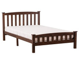 Twin Pine Frame Painted Single-Layer Wooden Curved Headboard and Footboard Frame Wooden 79981219