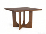 31.5 Inch Square Dining Table for 2 to 4 People, Wood Kitchen Table 05649566