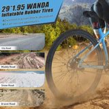 29 Inch Wheels Single Speed Mountain Bike, for Men Women Boys and Girls, Front Suspension, Steel W1019P225378