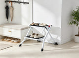 2-Step Ladder 330lbs Capacity, Sturdy Step Stool for Adults & Toddlers, Multi-Use for Household, 58590495