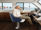 Universal Boat Seat - 4 Mounting ScrewsWashers, Fits 5"x5"/5"x12" Swivel/Pedestals, 16lbs 84026180