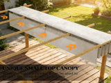 Outdoor retractable pergola 74372502