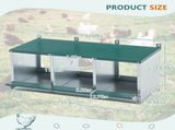 Metal Nesting Boxes for Chicken,3 Compartment Nesting Box,Galvanized steel Nesting Boxes for Hens, 29038244