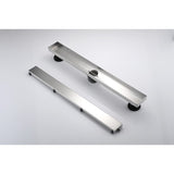 32 Inches Linear Shower Drain, Included Hair Strainer and Leveling Feet W928P199170