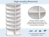 Rotating Shoe Rack Tower, 7-Tier Spinning Shoe Rack, Free Standing 360&deg Revolving Shoe Organizer, 82682241