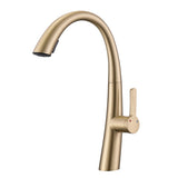 Single Handle Stainless Steel Pull Out Kitchen Faucet W1217125158