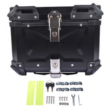 45L Balck Waterproof Motorcycle Luggage Tail Box, Trunk Storage, Scooter Top Case 91279920