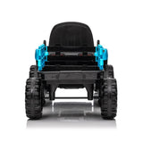 ZNTS Ride on Tractor with Trailer,24V 400W Powered Electric Tractor Toy w/Remote Control,electric car for W1578P194692