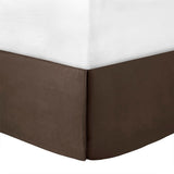 7 Piece Faux Suede Comforter Set Beige King B03596755
