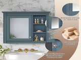 30'' x 28'' Medicine Cabinet, Wall Mounted Bathroom Storage Cabinet, Modern Bathroom Wall Cabinet N710P192495M