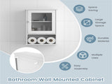 MDF Bathroom locker white 07383630