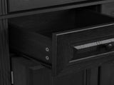 K&K 71" Tall Kitchen Pantry Cabinet with 3 Pull Out Cabinet Organizers, Farmhouse Embossed Texture 18492088