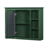 35'' x 27.5'' Medicine Cabinet, Wall Mounted Bathroom Storage Cabinet, Modern Bathroom Wall Cabinet WF322917AAF