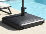 130 lbs Heavy Duty Mobile Umbrella Base - Water & Sand Fillable Umbrella 90189718
