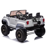 ZNTS 24V Two-seater Kids Ride On Car W/Parents Remote Control, Licensed Toyota LC250,4WD,220w Motors,With W1396P178763