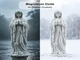 Virgin Mary Garden Statue 29.9 Inch, Weather-Resistant Magnesia Outdoor Sculpture, Religious Yard W3101P533550