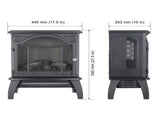 18 inch 3D Flame Electric Infrared Quartz Fireplace Stove with remote control W1769112699