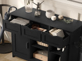Storage Cabinets,Wooden Floor Cabinet,with Drawers and Shelves Storage Cabinets,Accent Cabinet for 11185990