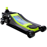 Floor Jack, 3.5 Ton Low Profile Floor Jack, Heavy-Duty Steel Racing Floor Car Jack with Dual Piston W465P190501