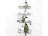 Satin Nickel Shower Caddy with 4 Shelves 23264284