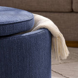 Ottoman, multi-functional combination set table Ottoman, combination of Ottoman and table, with drum W487P243608
