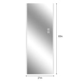 65*21in Led mirror full length,Frameless full-length mirror,Wall Mounted Mirror with W2709P268898