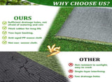 6.5FTX13FT Outdoor Artificial Grass Runner Rug, Thick Realistic Fake Grass Roll Decor Patio Balcony W1790P230842