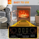 ZNTS Electric Fireplace Heater 15087052