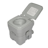 ZNTS 20L Portable Removable Flush Toilet with Double Outlet（Same as 44809271） 40061473