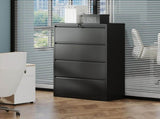 4 Drawer Lateral File Cabinet, Heavy Duty Metal Filing Cabinet, 35.4 Inch Wide Locking File Cabinet 96426243