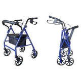 ZNTS Iron Walker with Wheels Black & Blue 60351751