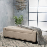 CHELSEA STORAGE OTTOMAN W/STUDS 54574.00F