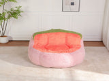 Oversized Bean Bag Chairs,Multicolor Faux Fur Couch Filled with Shredded Sponge,Large Lounger Sofa 66056634