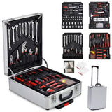 ZNTS 799pcs Aluminum Trolley Case Tool Set Silver 51163500